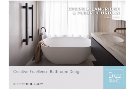 Heirloom Sponsor NKBA 2022 Creative Bathroom Design