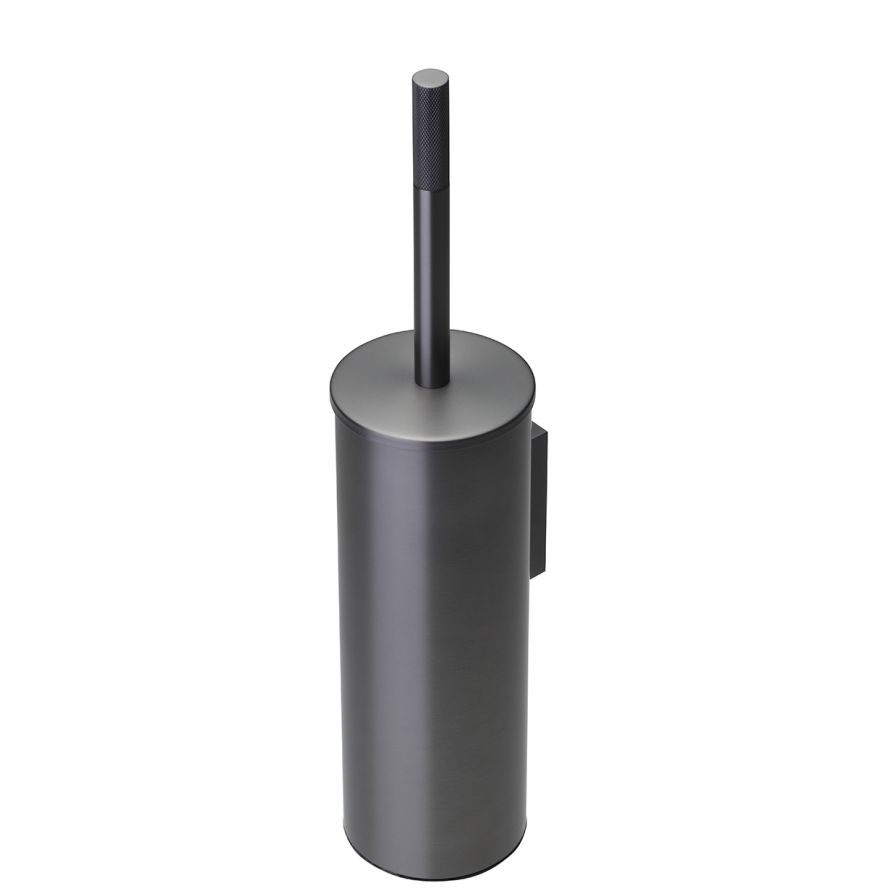 Aura X Toilet Brush Holder Gunmetal