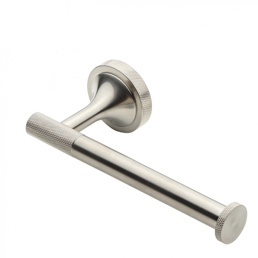 Aura X Toilet Roll Holder Brushed Nickel