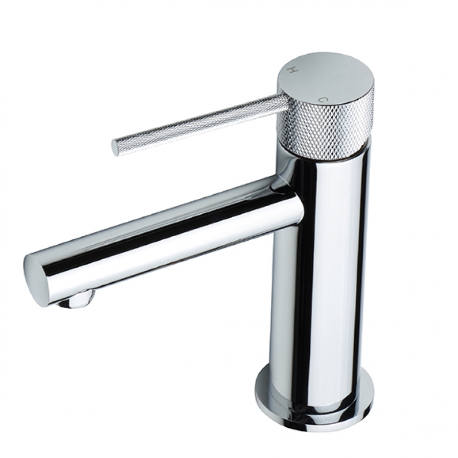 209X Series Knurled Basin Mixer Chrome