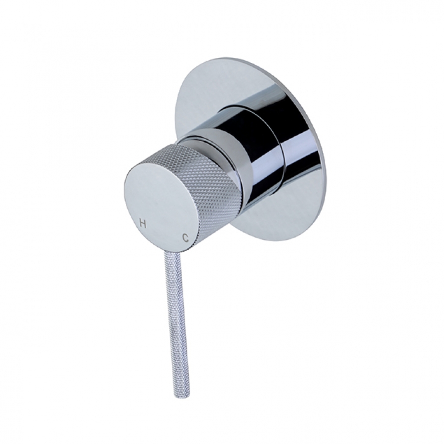 209X Series Knurled Shower Mixer Chrome