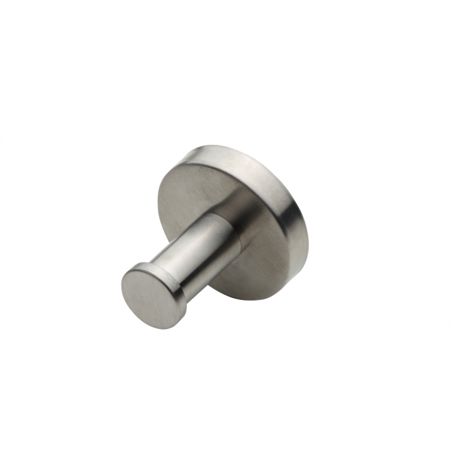 Heiko Round Robe Hook Brushed