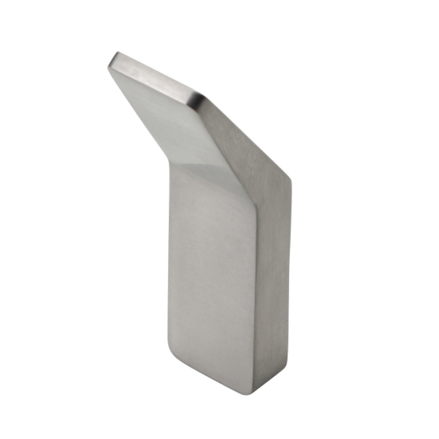 Podium Robe Hook Brushed Nickel