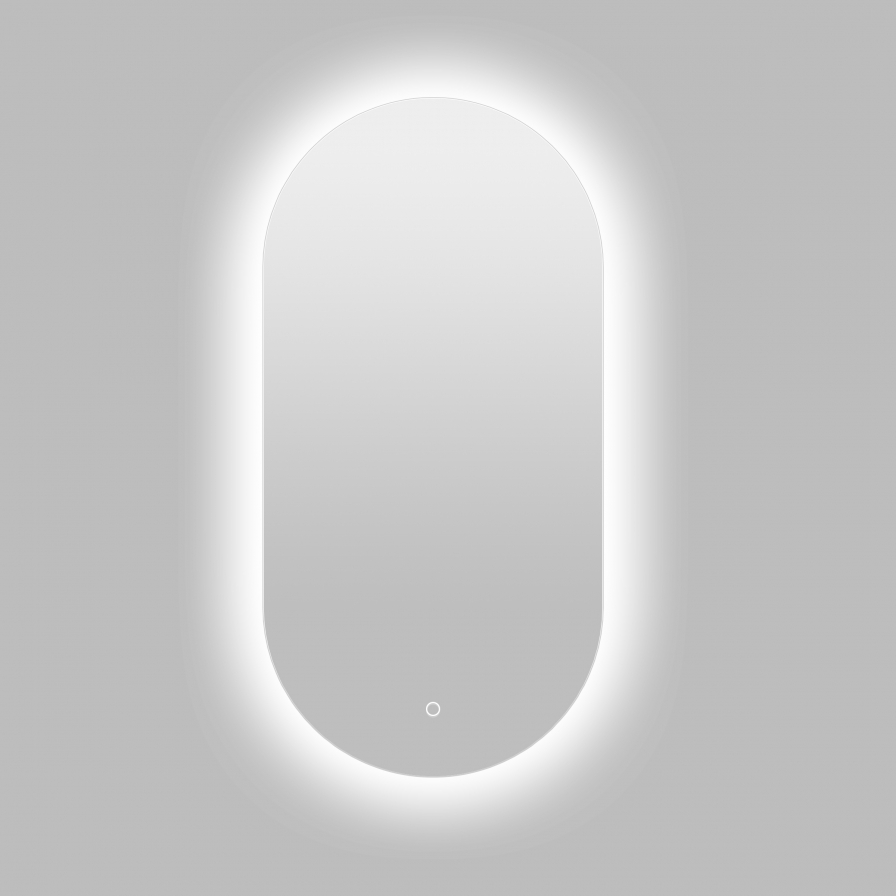 Luminor Pill Backlit Mirror 450 x 900