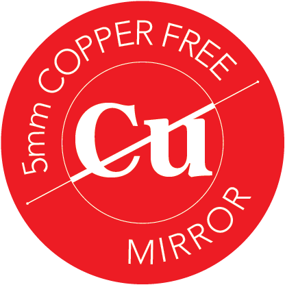 5mm Copper Free Mirror