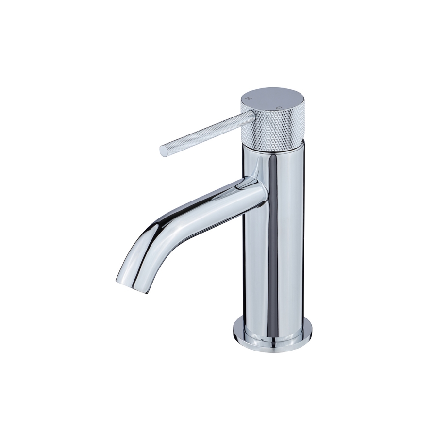 209X Series Knurled Basin Mixer Chrome